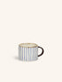 ANAFI - mok - porselein - L 12,3 x W 8,8 x H 6,8 cm - wit
