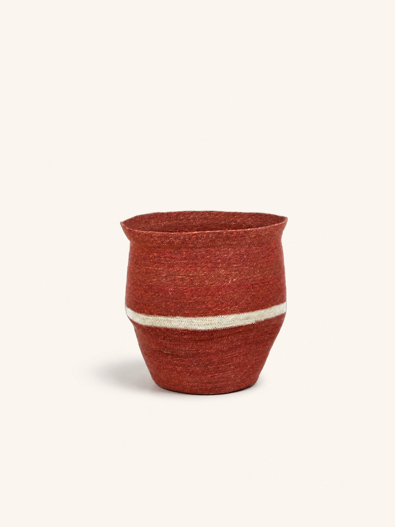 PORT LOUIS - set of 3 baskets - seagrass - DIA 45/58/75 x H 45/53/60 cm - mix of colours