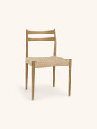 MINOU - chaise - bois de frêne - L 51,5 x W 51,5 x H 80 cm - naturel