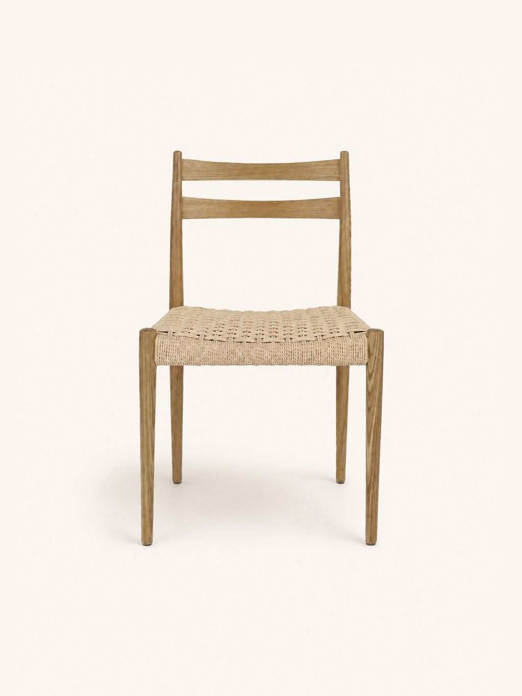 MINOU - chaise - bois de frêne - L 51,5 x W 51,5 x H 80 cm - naturel