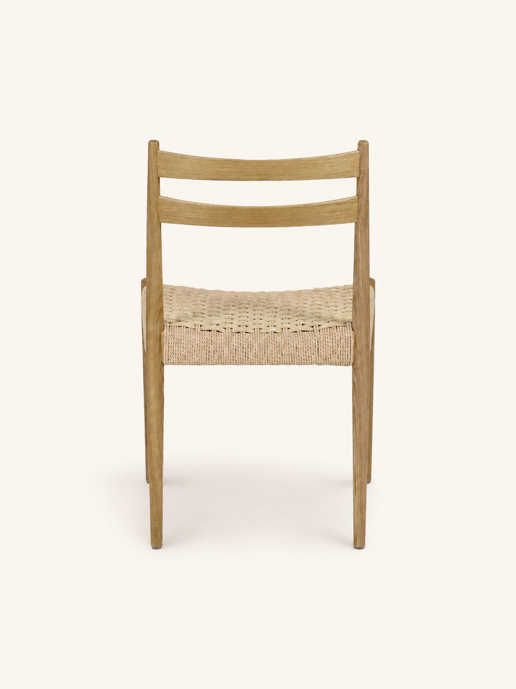 MINOU - chaise - bois de frêne - L 51,5 x W 51,5 x H 80 cm - naturel