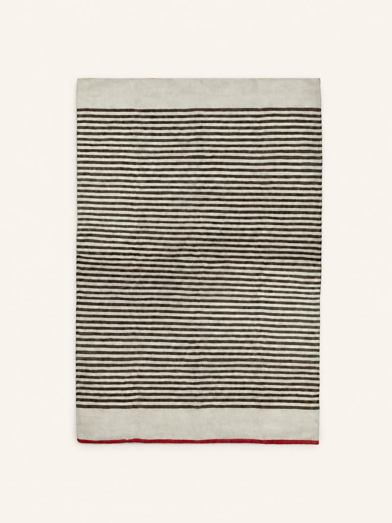 PAMPLONA - rug - wool - L 300 x W 200 cm - brown