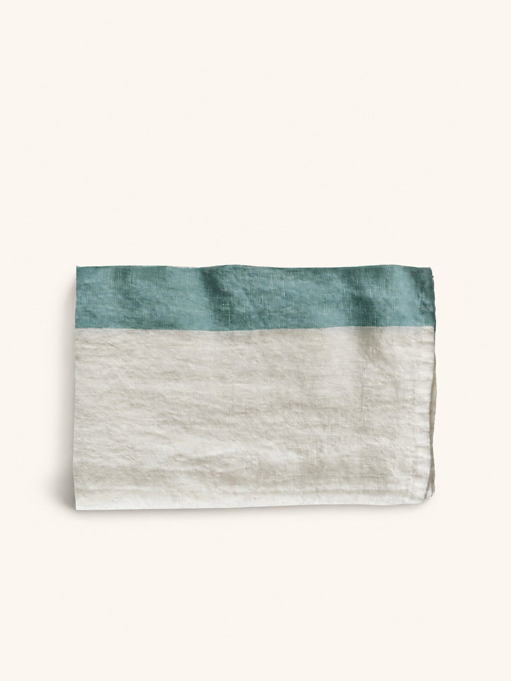 INDIAN SUMMER - tablecloth - linen - L 250 x W 170 cm - aqua