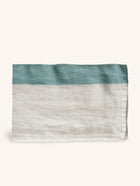 INDIAN SUMMER - mantel - lino - L 350 x W 170 cm - aqua