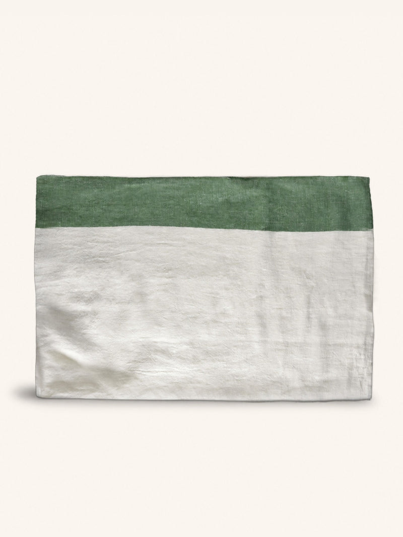 INDIAN SUMMER - tablecloth - linen - L 350 x W 170 cm - green