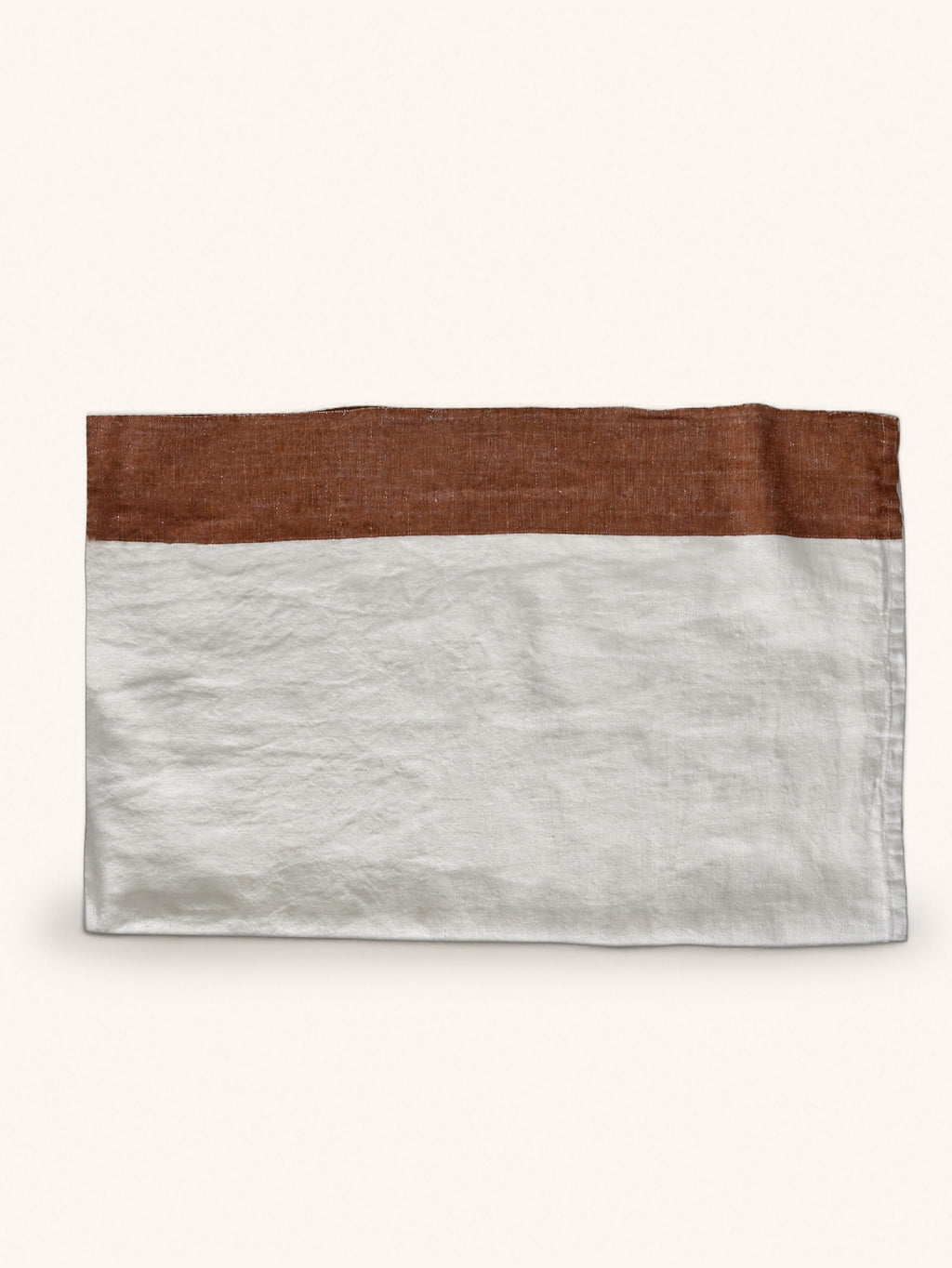 INDIAN SUMMER - tafelkleed - linnen - L 350 x W 170 cm - roest