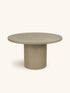 PIASTRO - Tisch - Kalkputz - DIA 150 x H 76 cm - Grau/Beige