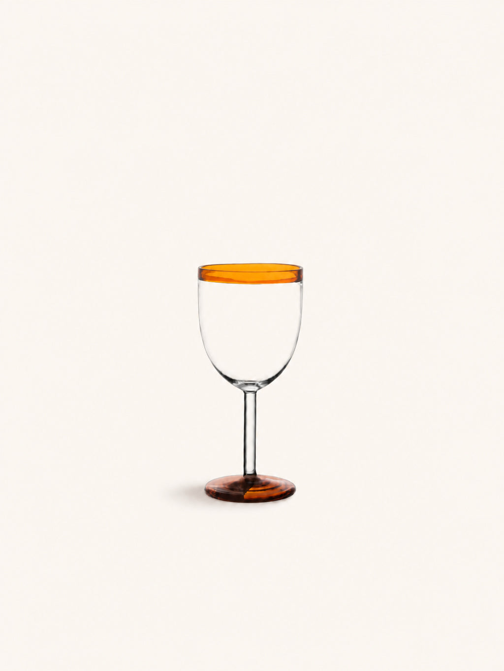 TARIFA - wijnglas - 30 CL - borosilicaatglas - DIA 8 x H 17 cm - amber