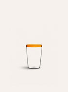 TARIFA - bicchiere da bibita - 30 CL - vetro borosilicato - DIA 8 x H 9 cm - ambra