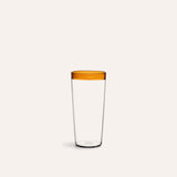Oranje – TARIFA - bicchiere da long drink - 40 CL - vetro borosilicato - DIA 7,2 x H 14,5 cm - ambra