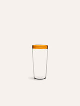 Oranje – TARIFA - bicchiere da long drink - 40 CL - vetro borosilicato - DIA 7,2 x H 14,5 cm - ambra