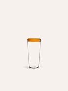 TARIFA - Longdrinkglas - 40 CL - Borosilikatglas - DIA 7,2 x H 14,5 cm - bernsteinfarben