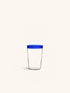 TARIFA - Trinkglas - 30 CL - Borosilikatglas - DIA 8 x H 9 cm - Blau