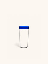 Blauw – TARIFA - bicchiere da long drink - 40 CL - vetro borosilicato - DIA 7,2 x H 14,5 cm - blu