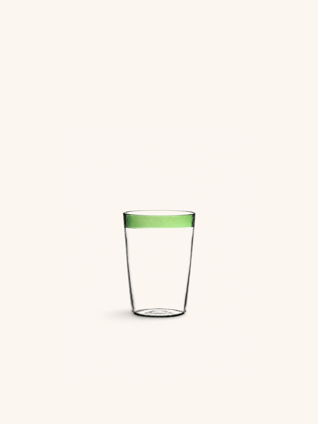 TARIFA - drinking glass - 30 CL - borosilicate glass - DIA 8 x H 9 cm - green
