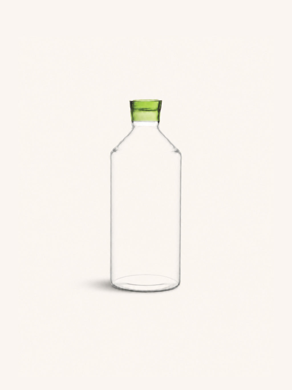 TARIFA - karaf - 140 CL - borosilicaatglas - DIA 10 x H 26 cm - groen