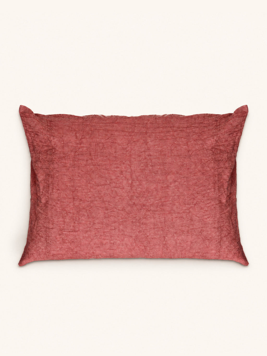 ALPHA BASICS - cushion - linen - L 70 x W 50 cm - raspberry