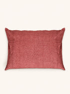 ALPHA BASICS - cushion - linen - L 70 x W 50 cm - raspberry