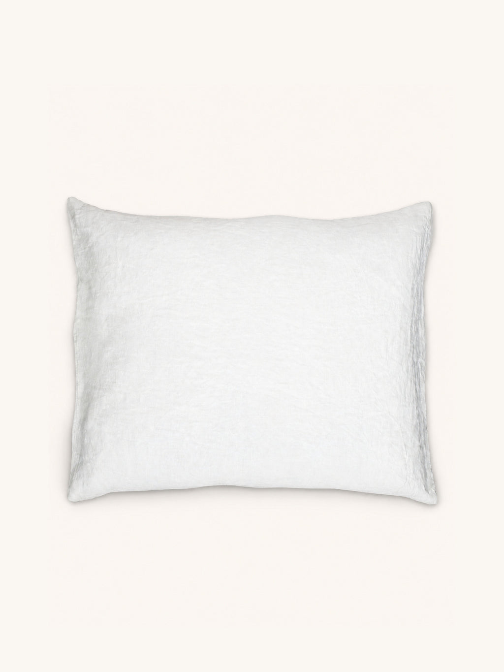 ALPHA BASICS - cushion - linen - L 70 x W 50 cm - white