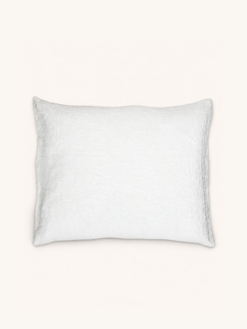 ALPHA BASICS - cushion - linen - L 70 x W 50 cm - white
