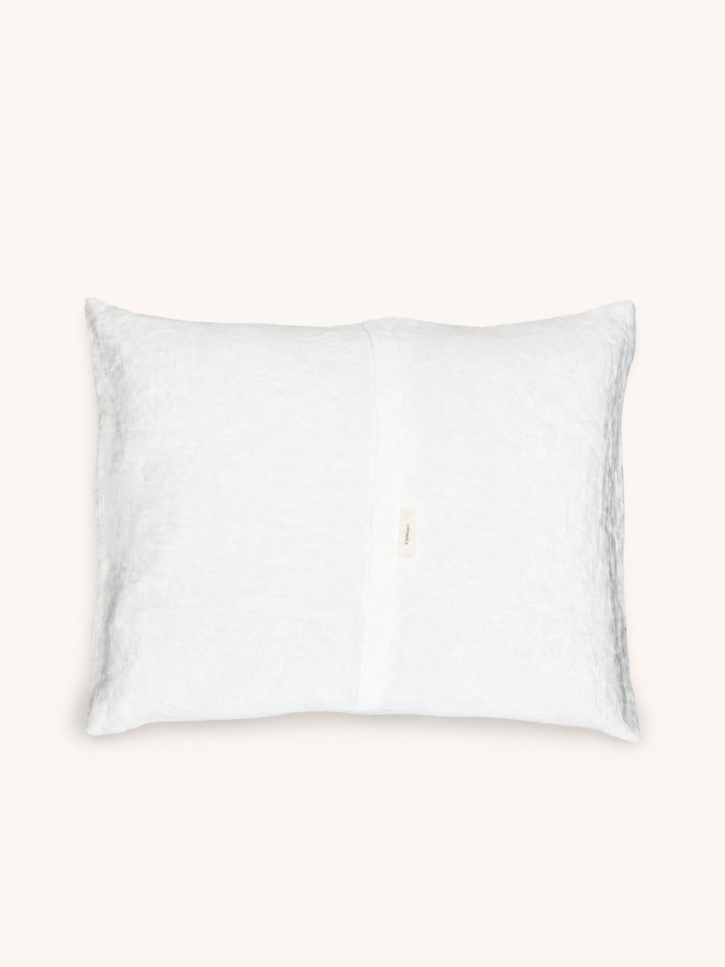 ALPHA BASICS - cushion - linen - L 70 x W 50 cm - white