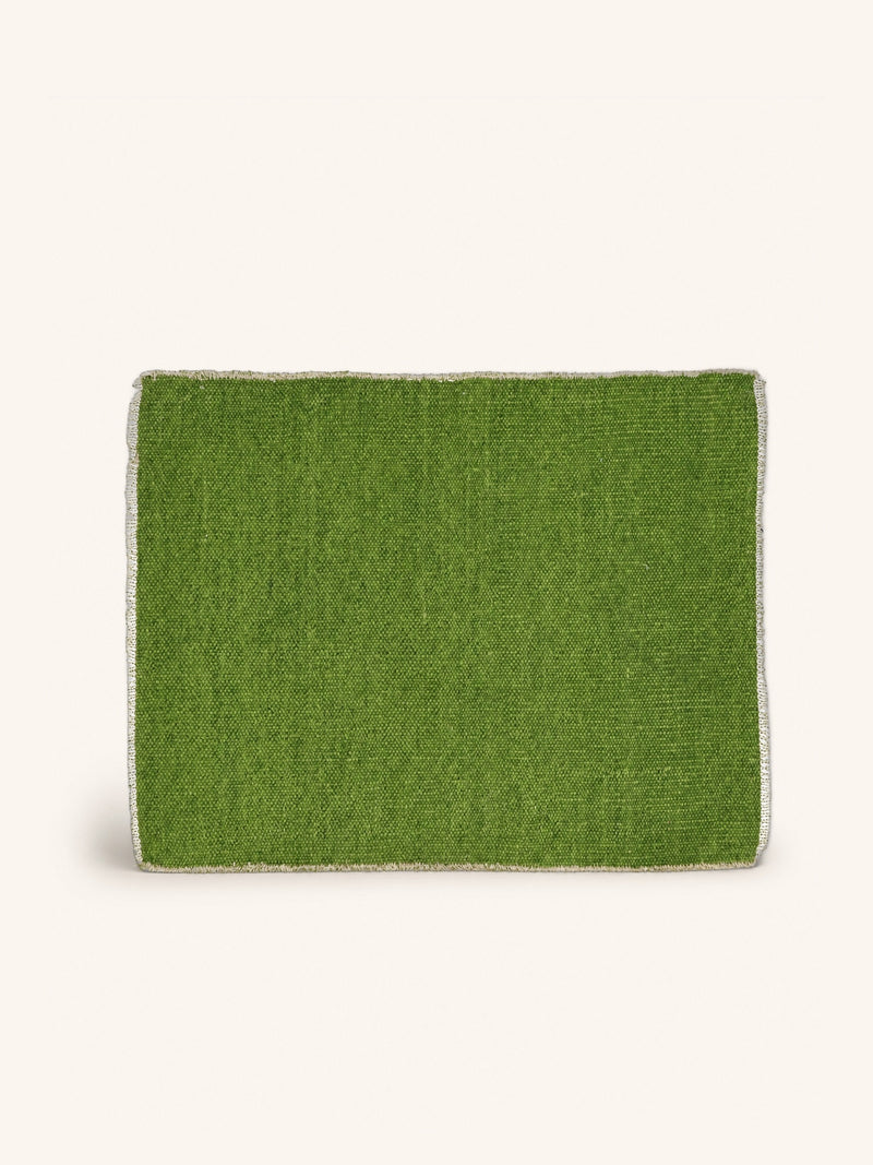 FRIVOLE - placemat - cotton - L 50 x W 35 cm - khaki