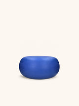 Blauw – PRETORIA - side table - lime plaster - DIA 50 x H 25 cm - blue