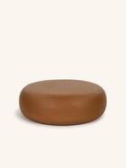 PRETORIA - bijzettafel - kalkpleister - DIA 70 x H 25 cm - terracotta