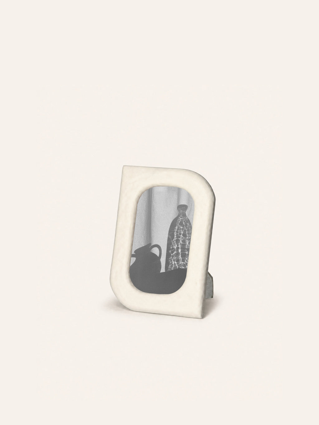 SALAMANCA - fotolijst - kalkpleister - L 16 x W 2 x H 23 cm - gebroken wit