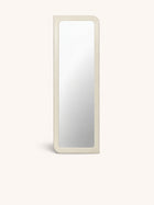 SALAMANCA - espejo - yeso de cal - L 65 x W 3 x H 180 cm - blanco roto