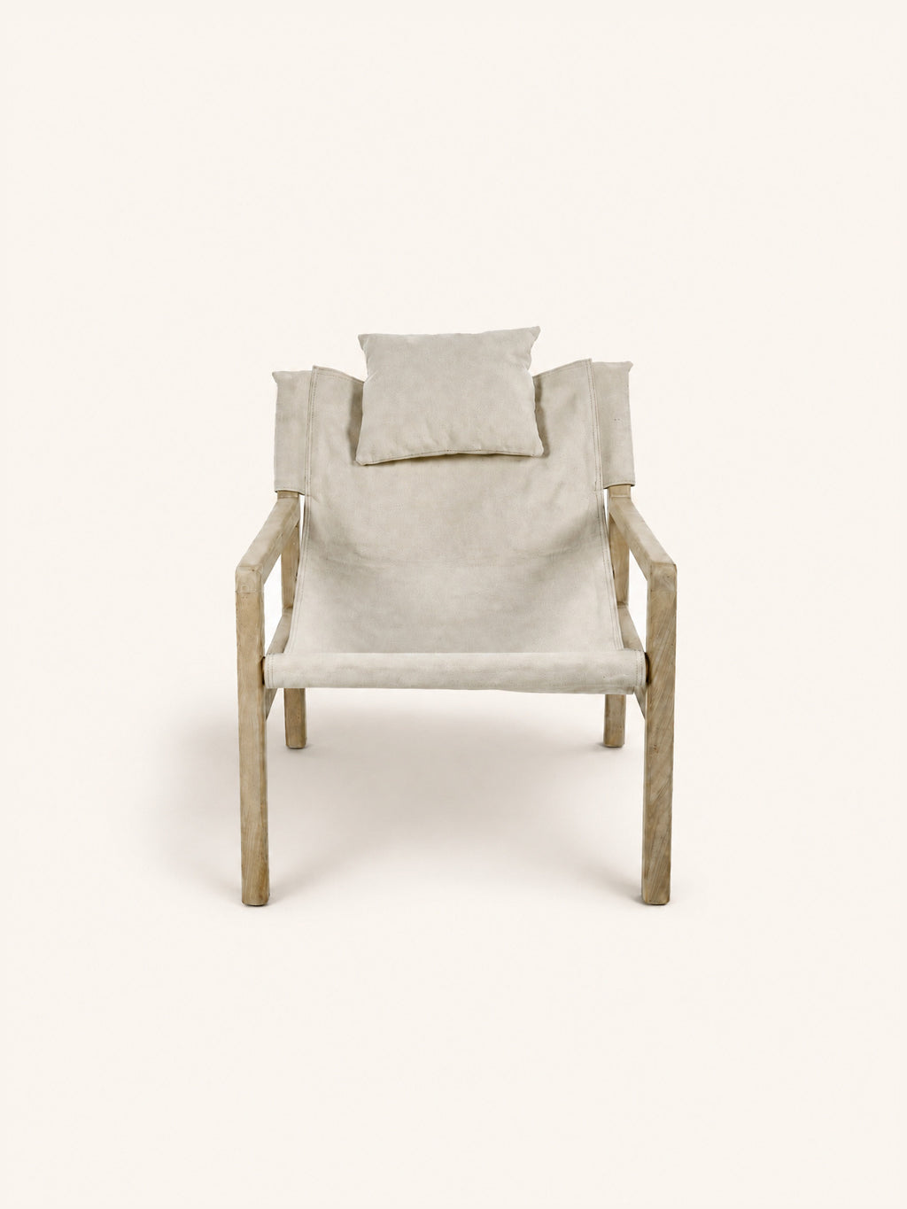 SIESTA - lounge chair - mango wood - L 64 x W 76 x H 69 cm - natural
