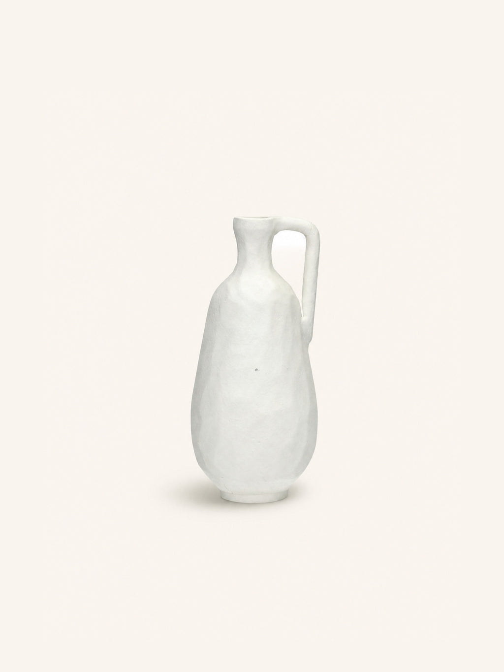 TRULLI - vase - aluminium - DIA 10,5 x H 22,5 cm - off-white
