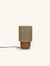 Oranje – CORDOBA - table lamp - terracotta - DIA 18 x H 30 cm - terracotta