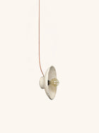 EIVISSA - wall lamp - papier mâché - DIA 35 cm - beige