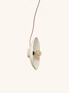 EIVISSA - wall lamp - papier mâché - DIA 45 cm - beige
