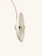 EIVISSA - wall lamp - papier-mâché - DIA 60 cm - beige