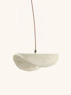 EIVISSA - suspension - papier mâché - L 58 x W 43 x H 18 cm - beige