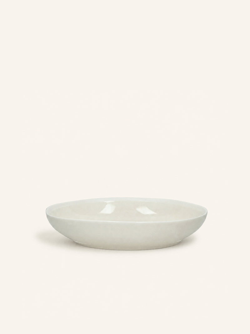 BISCOTTI - diep bord - porselein - DIA 22,8 x H 4,5 cm - ecru