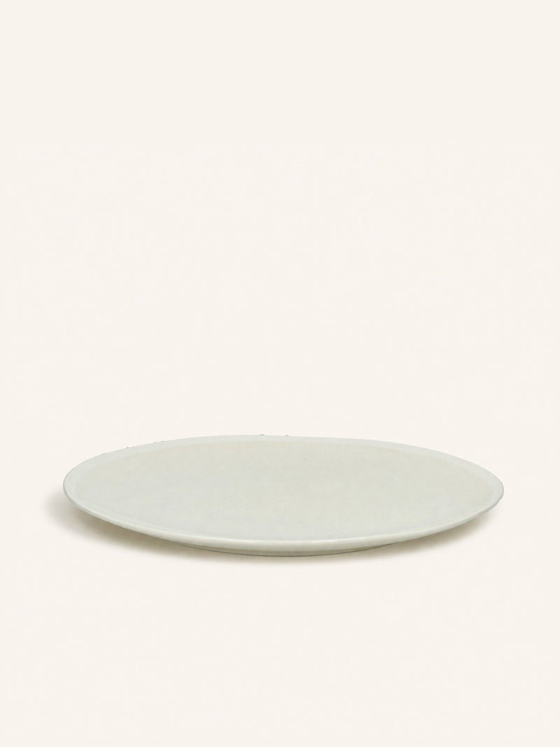 BISCOTTI - dinerbord - porselein - DIA 26,8 x H 2 cm - ecru