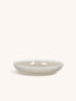 BISCOTTI - plato hondo - porcelana - DIA 22,8 x H 4,5 cm - gris/beige