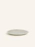 BISCOTTI - plato de postre - porcelana - DIA 20 x H 2 cm - gris/beige