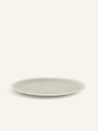 BISCOTTI - assiette plate - porcelaine - DIA 26,8 x H 2 cm - gris/beige