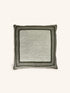 SAINT-TROPEZ - cushion - linen - L 60 x W 60 cm - green