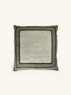 SAINT-TROPEZ - cushion - linen - L 60 x W 60 cm - green