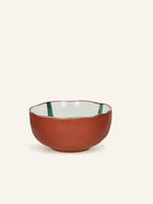 MYKONOS - Poké-Bowl - Porzellan - DIA 20 x H 9,5 cm - grün