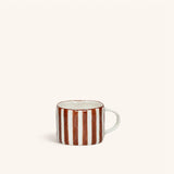 Rood – MYKONOS - Becher 31,5 CL - Porzellan - L 12,3 x W 8,8 x H 6,8 cm - rost