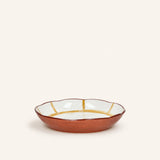 Geel – MYKONOS - deep plate - porcelain - DIA 20 x H 3,5 cm - yellow