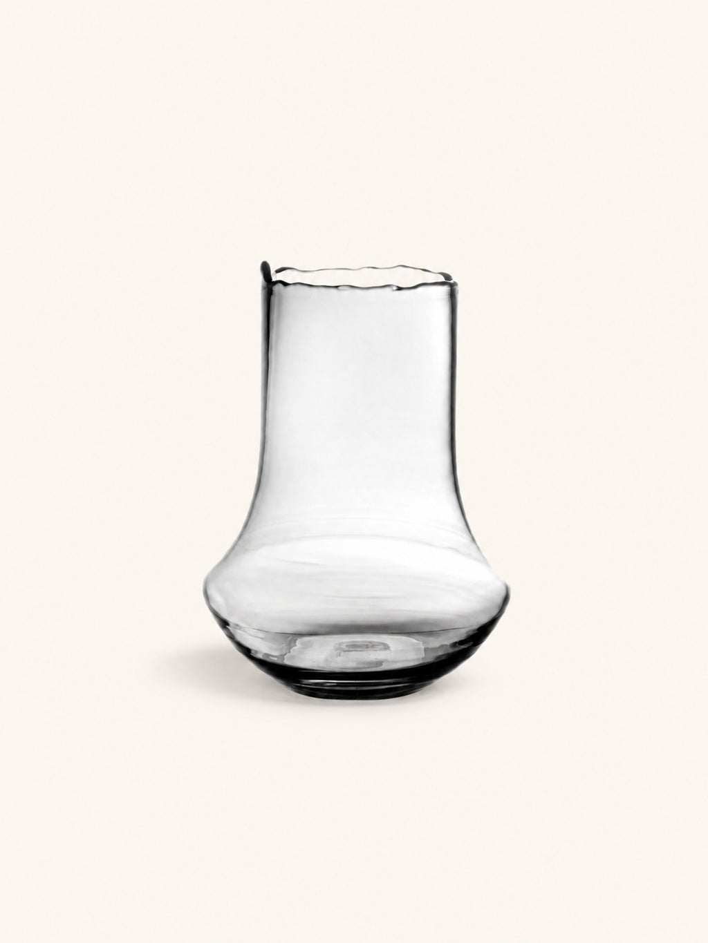 FAMIGLIA - vaso - vetro - DIA 23 x H 30 cm - trasparente
