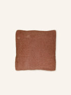 ALPHA OPPOSITES - coussin - lin - L 45 x W 45 cm - cannelle