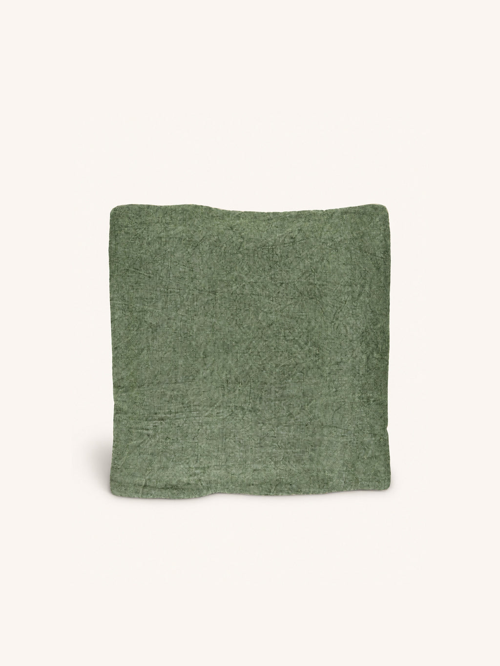ALPHA OPPOSITES - coussin - lin - L 45 x W 45 cm - vert